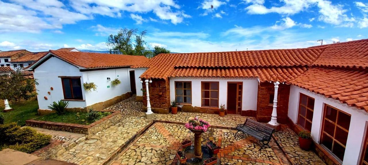 Hotel Santiago Diaz Piedrahita Villa de Leyva Esterno foto