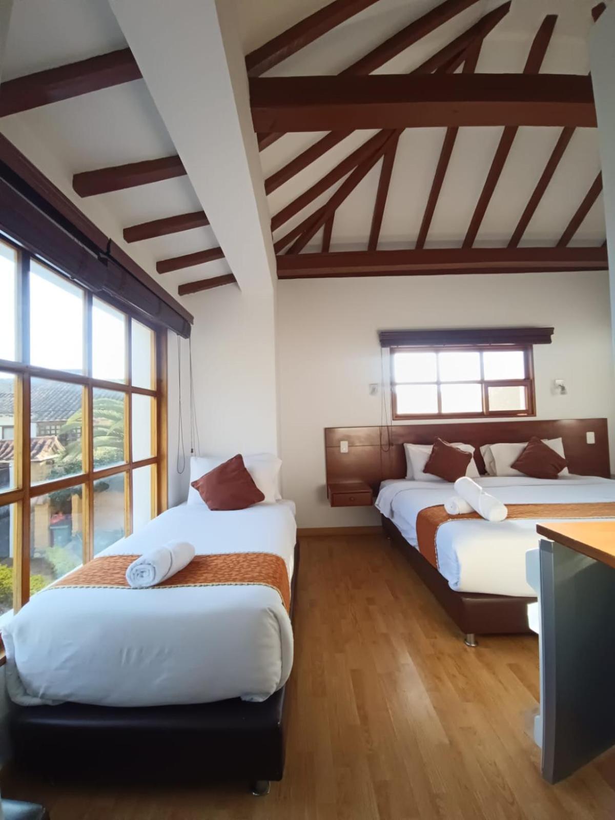 Hotel Santiago Diaz Piedrahita Villa de Leyva Esterno foto